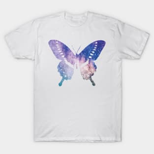 Pastel Galaxy Butterfly T-Shirt